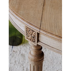 Table basse ovale en bois n°936
