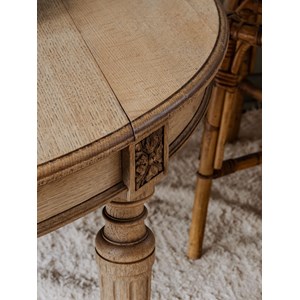 Table basse ovale en bois n°936