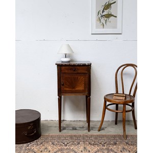 Table de chevet en marbre n°1337