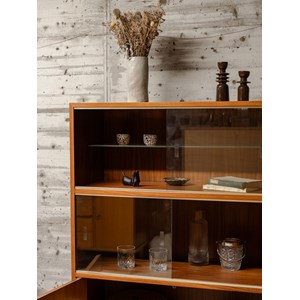 Vitrine en verre et en bois n°232