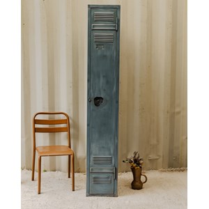 Vestiaire en métal gris n°345