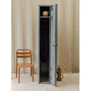 Vestiaire en métal gris n°345