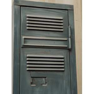Vestiaire en métal gris n°345