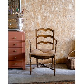 Ernest, le fauteuil en paille n°940