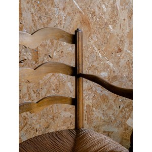 Ernest, le fauteuil en paille n°940