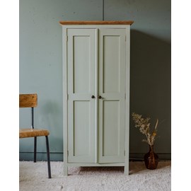 Armoire en bois vert d'eau n°427
