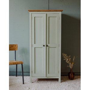 Armoire en bois vert d'eau n°427