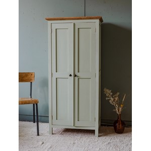 Armoire en bois vert d'eau n°427