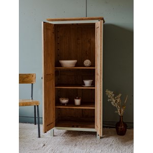 Armoire en bois vert d'eau n°427
