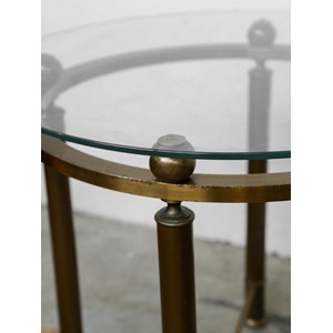 Table d'appoint en métal n°1349