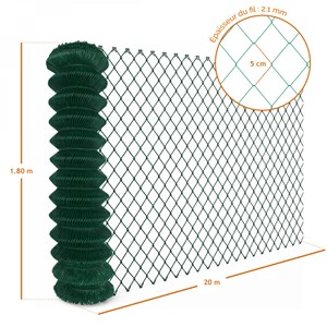 Grillage simple torsion - 20 m x 1,8 m