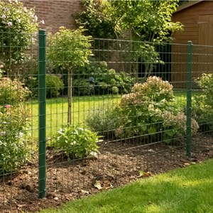 Grillage soudé plastifié - 20 m x 1,5 m