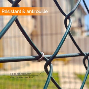 Grillage simple torsion - 20 m x 1,5 m
