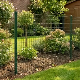Grillage soudé plastifié - 20 m x 1,8 m