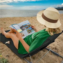 Tapis de plage - gris foncé