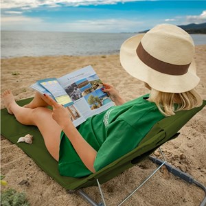 Tapis de plage - kaki