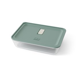 Lunch box verre 600 ml vert