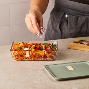 Lunch box verre 600 ml vert