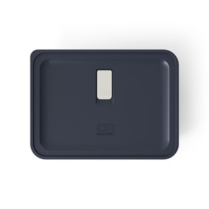 Lunch box verre 600 ml bleu