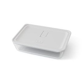 Lunch box verre 600 ml blanc
