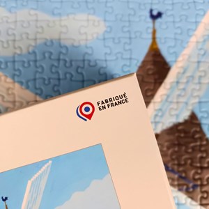 Puzzle 1000 pièces : moulin de la brée
