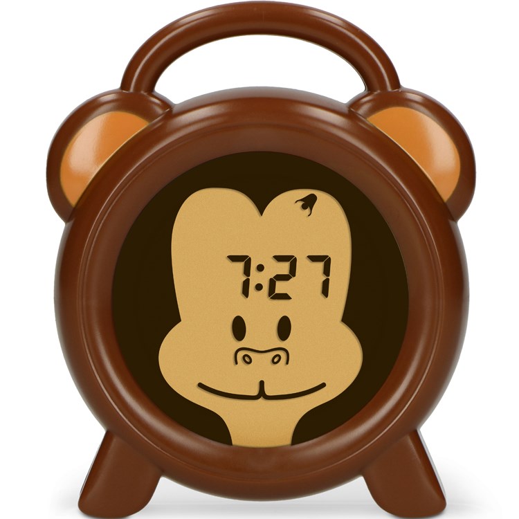 Alecto - Réveil éducatif et veilleuse sleeptrainer singe