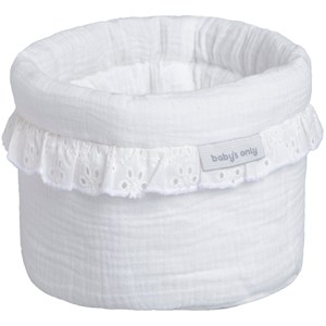 Panier de toilette calm blanc (20 x 20 cm)