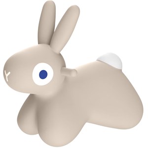 Ballon sauteur hoppi lapin beige