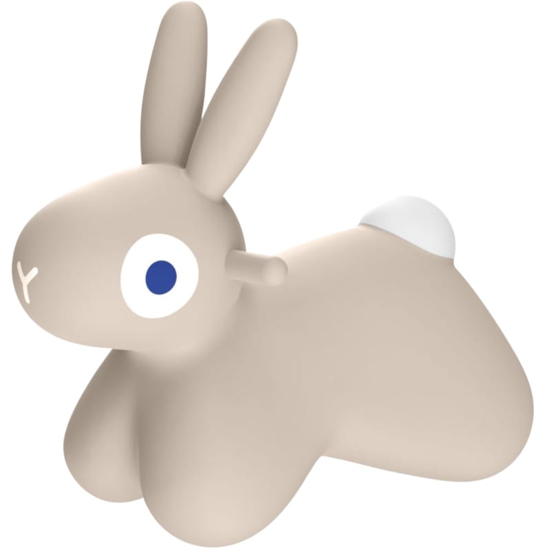 Ballon sauteur hoppi lapin beige