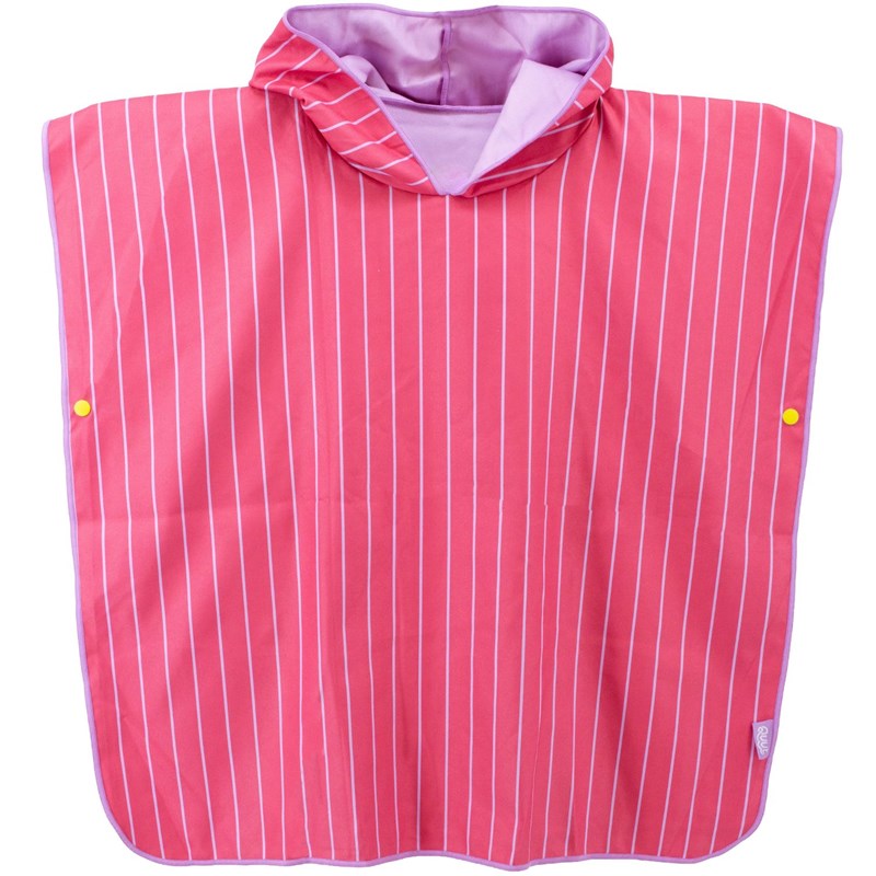 Poncho de plage bordeaux (60 x 60 cm)