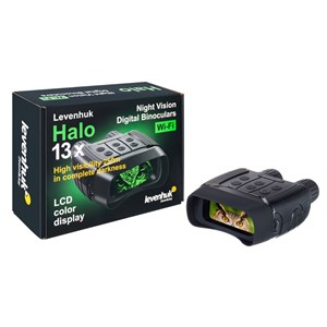 Levenhuk jumelles à vision nocturne numériques halo 13x wi-fi