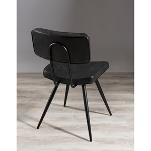 Tom - lot de 2 chaises noires