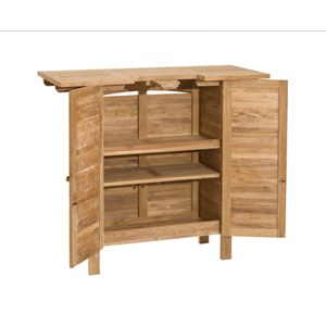 Fun - bar de jardin en bois teck