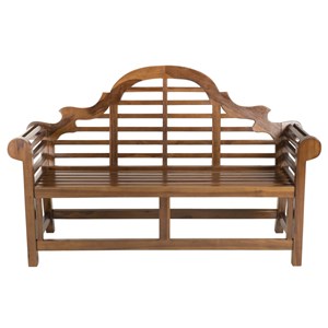 Maeva - banc de jardin sumatra en bois teck huilé