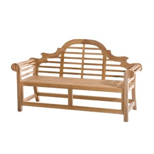 Fun - banc de jardin sumatra en bois teck