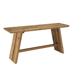 Sandy - console 160x45cm bois pin recyclé