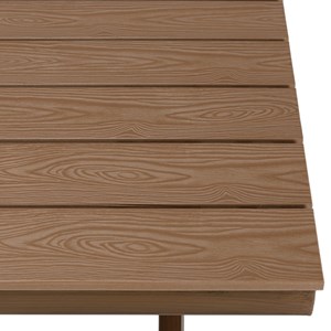 Vianney - table de jardin rectangulaire 4 personnes 140x80cm