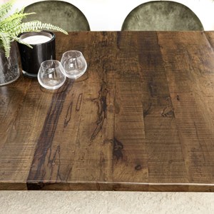 Kiara - table à manger rectangulaire 200x100cm bois recyclé