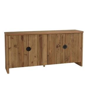 Sandy - buffet 4 portes bois pin recyclé