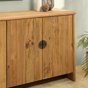 Sandy - buffet 4 portes bois pin recyclé
