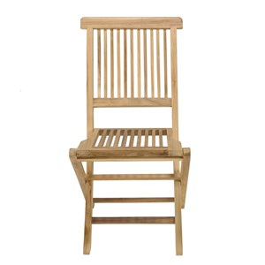 Fun - salon de jardin avec table en bois teck et 6 chaises
