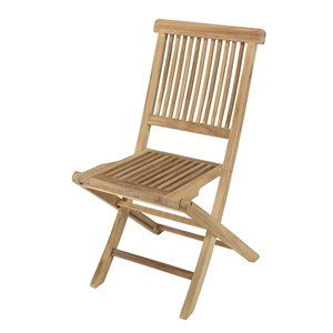 Fun - salon de jardin avec table en bois teck et 6 chaises