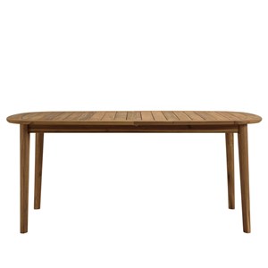 Vick - ensemble de jardin 6 places cancun en bois d'acacia