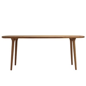 Vick - ensemble de jardin 6 places miami en bois d'acacia