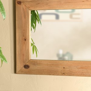 Sandy - miroir bois pin recyclé