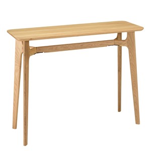 Sya - console 100x35cm en chêne massif
