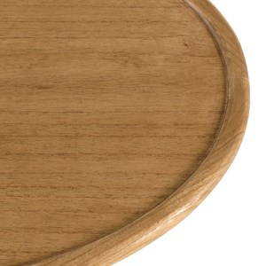 Amy - table basse 120cm forme organique en bois de mindi amy