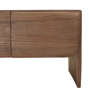 Romy - meuble tv 4 portes en bois de mindi