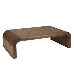 Romy - table basse épurée en bois de mindi