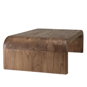 Romy - table basse épurée en bois de mindi